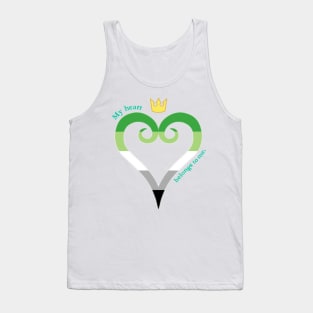 Aro Pride Heart Tank Top